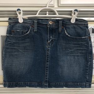Z. Cavaricci Jean Mini Skirt, Size 28